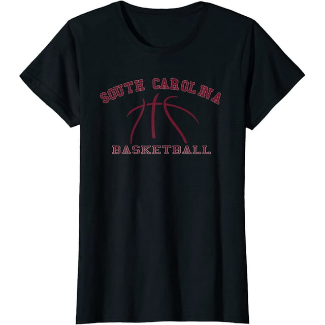 Women's Shirt South Carolina Basketball Fan Apparel Hoops Gear T-Shirt