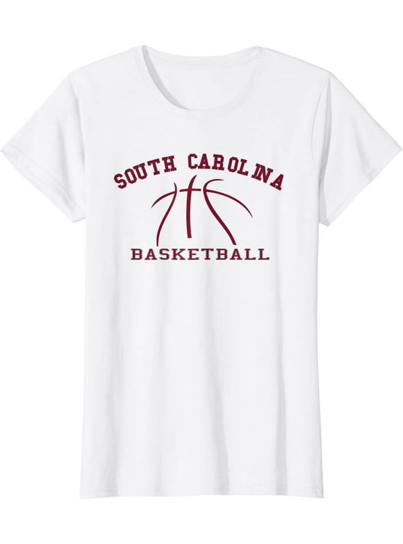 Women's Shirt South Carolina Basketball Fan Apparel Hoops Gear T-Shirt
