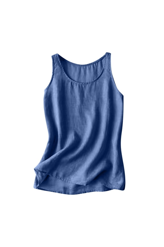 Women's Shirts, Women’s Mini-Ribbed Cotton Tank Tops, Women’s Sleeveless T-Shirts, Women’s Tanks