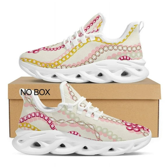 Women's Shoes 2022 Golden Chain Luxury Designer Sneakers Ladies White Platform Couple Flat Chaussures Femme Dropship