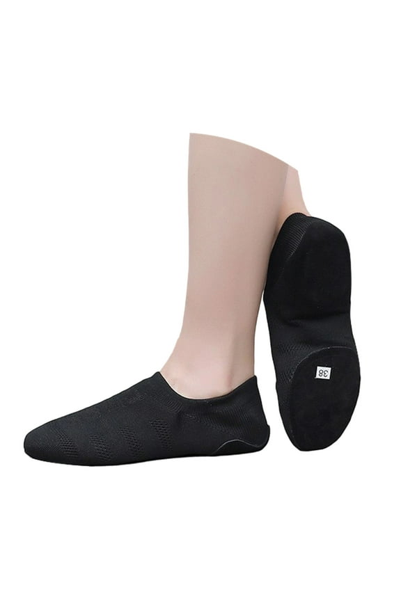 Women's Shoes - Lightweight and Comfortable Dance Shoes for Modern Ballet Latin Jazz Cheerleading and Gym Practices 6 Black