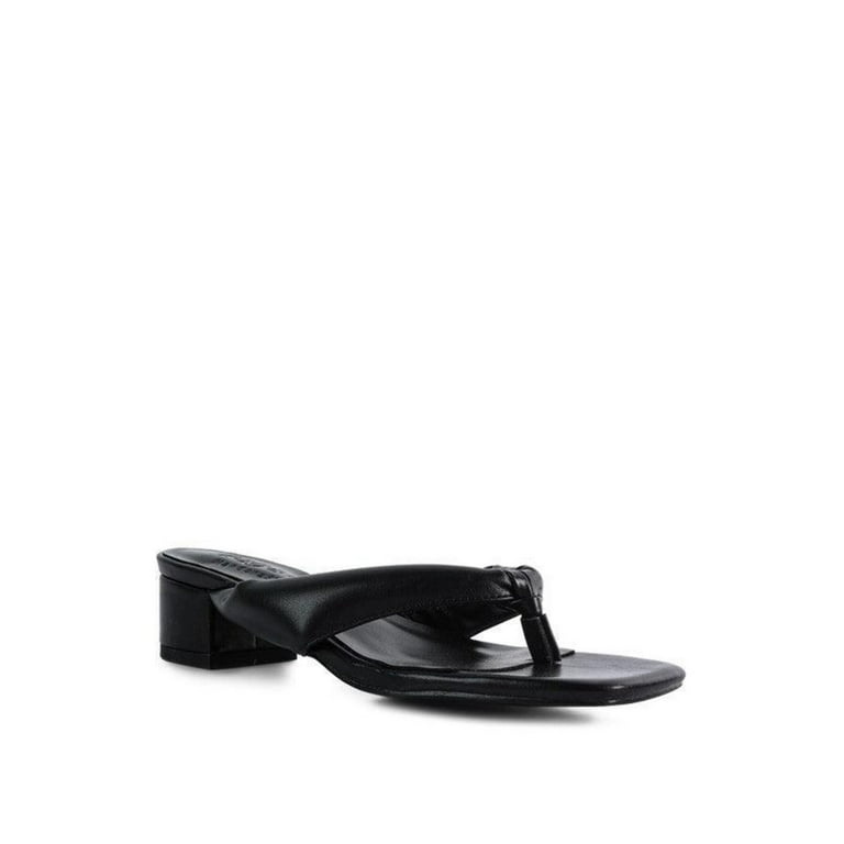 Women s Shoes Memestar Low Heel Thong Sandals Walmart