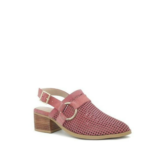 Women's Shoes Rosalie Blush Block Heeled Sandal