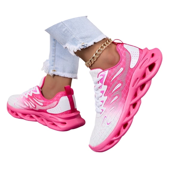 Women's Shoes Running Tennis Sneakers Walking Non Slip On Shoe Gym Sports Fashion Casual Athletic Lightweight Breathable Comfortable Shoes