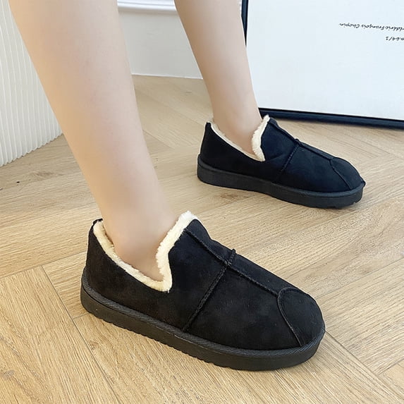 Women's Shoes Soft Soled Shoes Waterproof Non-slip Outdoor Indoor Shoes Autumn Winter Flat Heel Ankle Boots Classic Round Toe Comfortable Casual Footwear