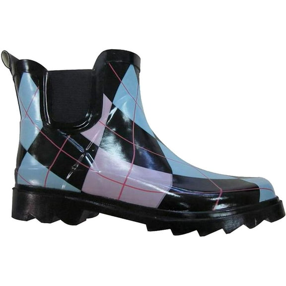 Women's Short Ankle Rain Boots Garden Rubber