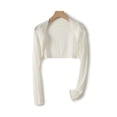 thumbnail image 1 of Women's Short Cardigan With Sun Jacket Cover Up Air Conditioned Shirt Sun Jacket Button up Sweater Cardigan Dark Open Front Cardigan Cardigan Womens plus Size Open Front Sweaters Long Sleeve Draped, 1 of 2