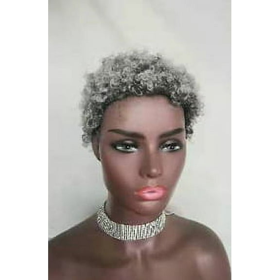 Women's Short Curly Wigs Synthetic Hair Wigs Pixie Cut Wig for Women Curly Pixie Wigs