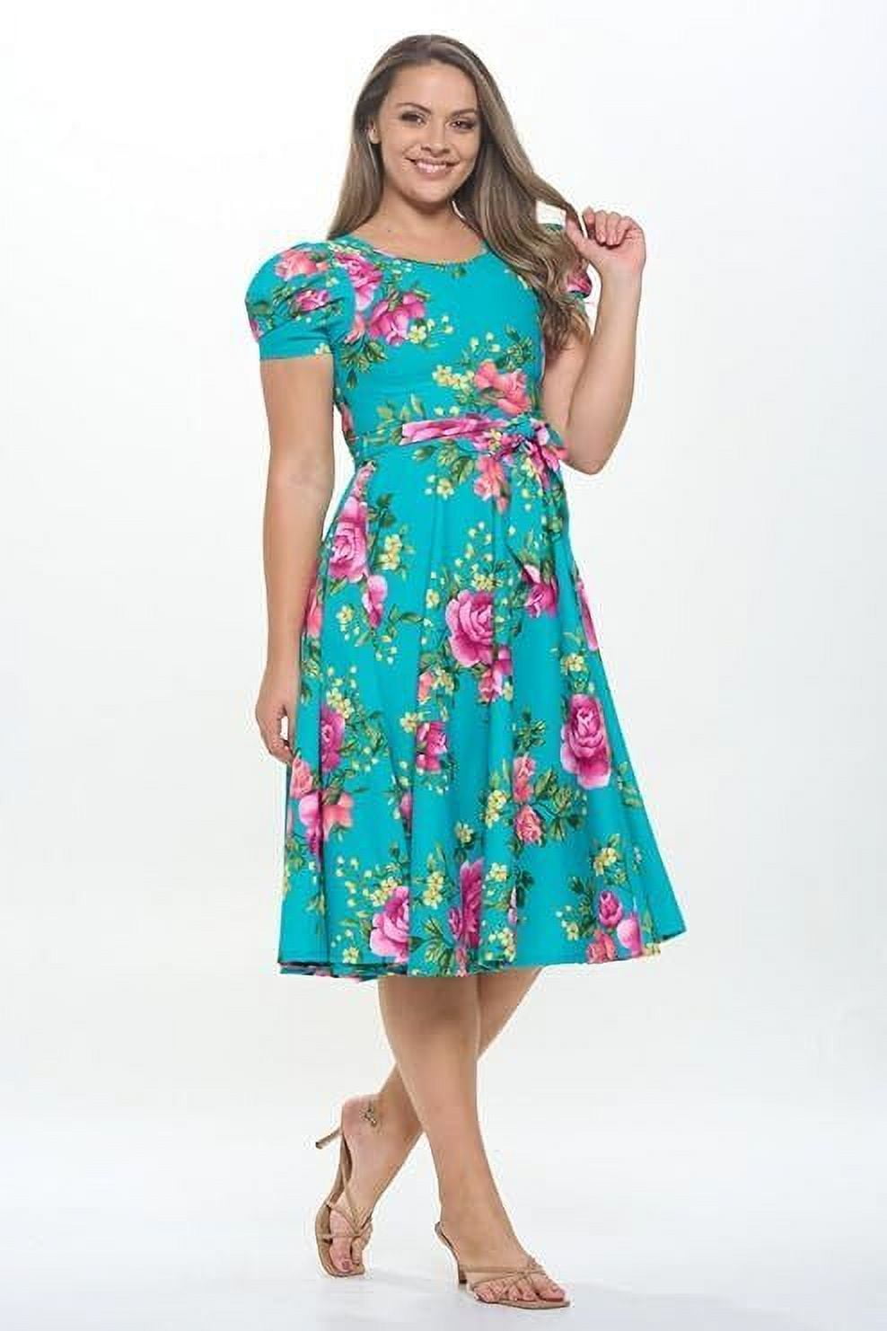 open lace back dress Afternoon Tea Dress ~ Cottage Floral Pink – Show Me Your Mumu
