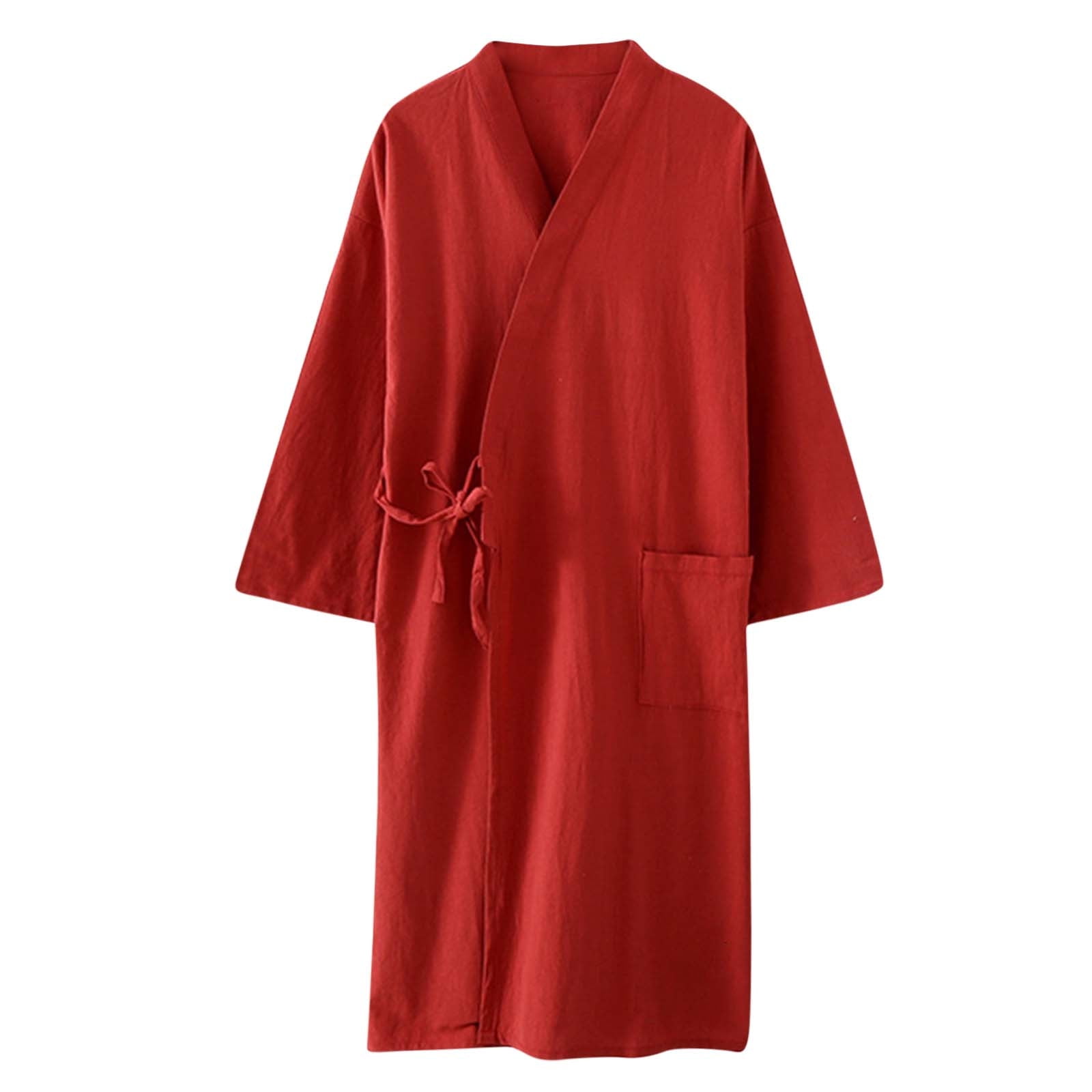 Women's Short Robes Bathrobe Lightweight Kimono Robes Soft Sleepwear