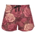 thumbnail image 1 of Women's Short Sleep Pants Sleep Shorts for Women Women's Pajama Bottoms Women's Athletic Shorts Suitable for Home Use Relaxation XXL Beautifui Rose Red, 1 of 8