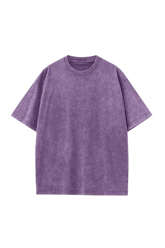 Women's Short Sleeve Batik Print T-Shirt - Casual Polyester Top, Round Neck, Fashion Summer Tee, Asian Sizing (S-XXL)