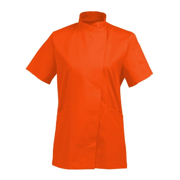 Women's Short-Sleeve Chef Coat Jacket