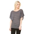 thumbnail image 1 of Women's Short Sleeve Draped Dolman T-Shirt, 1 of 3