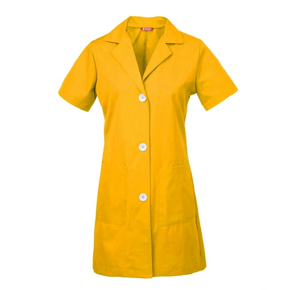 Women's Short Sleeve Lab Coat