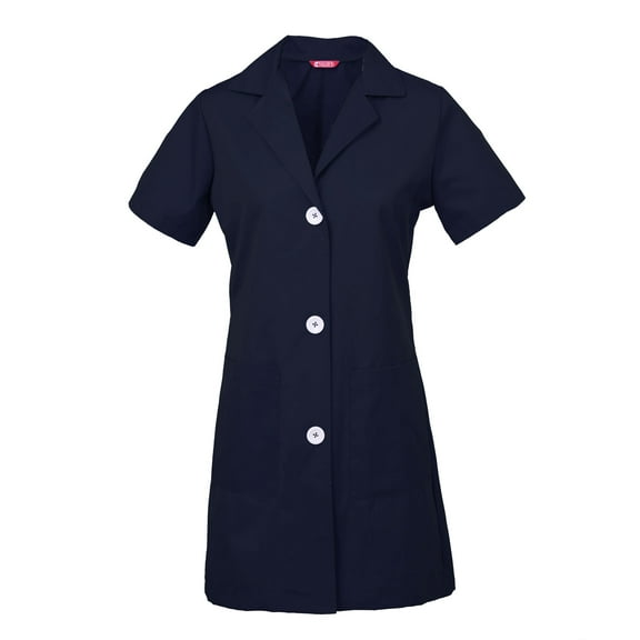 Women's Short Sleeve Lab Coat