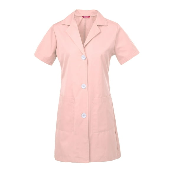 Women's Short Sleeve Lab Coat
