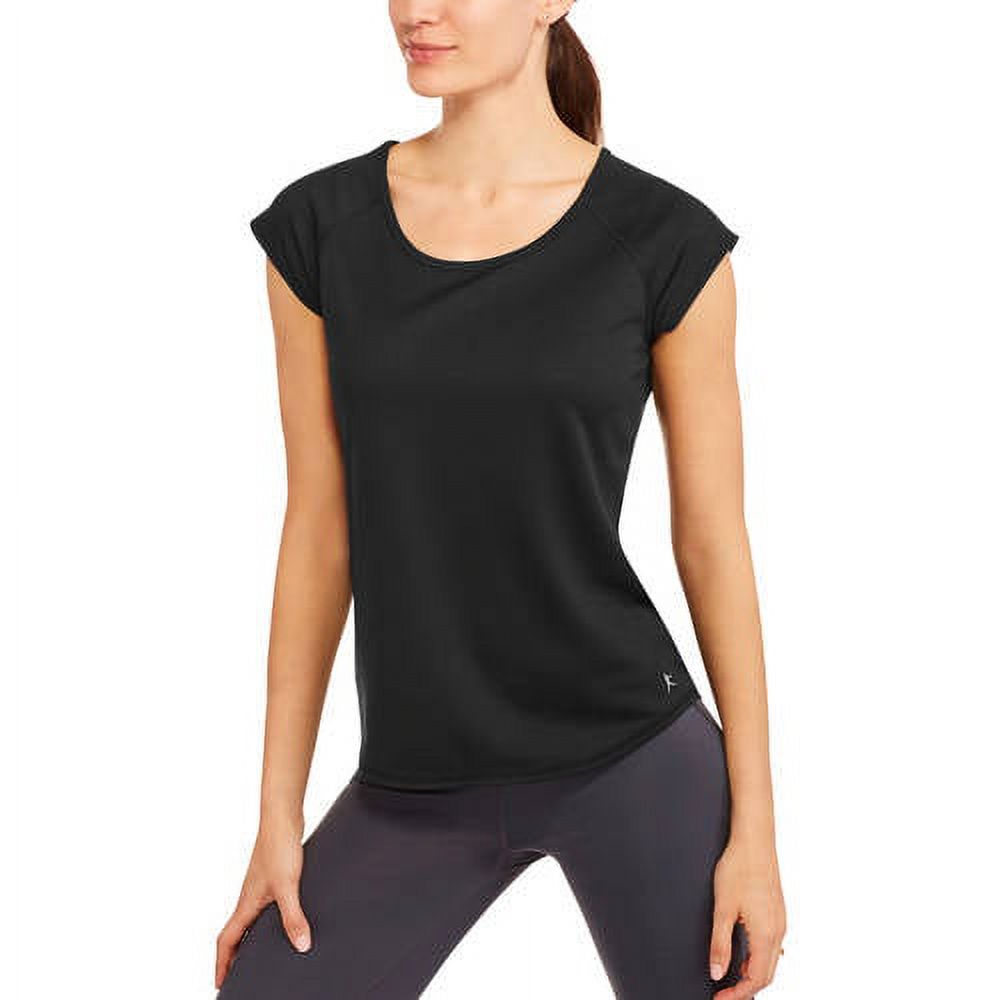 Women's Short Sleeve Mesh T-Shirt with Open Back