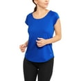 thumbnail image 1 of Women's Short Sleeve Mesh T-Shirt with Open Back, 1 of 1