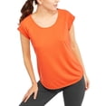 thumbnail image 1 of Women's Short Sleeve Mesh T-Shirt with Open Back, 1 of 1