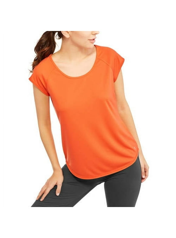 Women's Short Sleeve Mesh T-Shirt with Open Back
