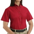 thumbnail image 1 of Women's Short Sleeve Poplin Dress Shirt, 1 of 2