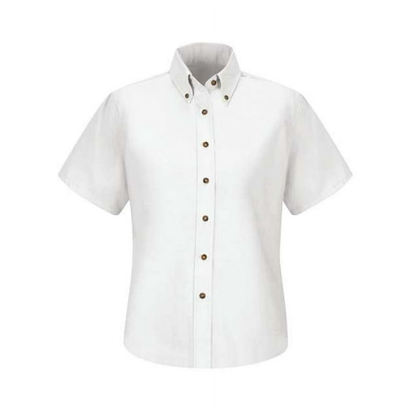 Women's Short Sleeve Poplin Dress Shirt