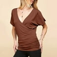 thumbnail image 1 of Women's Short Sleeve Round Neck T-Shirt for Summer Casual Wear, 1 of 6