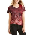thumbnail image 1 of Women's Short Sleeve Scoopneck Allover Print Tunic, 1 of 2