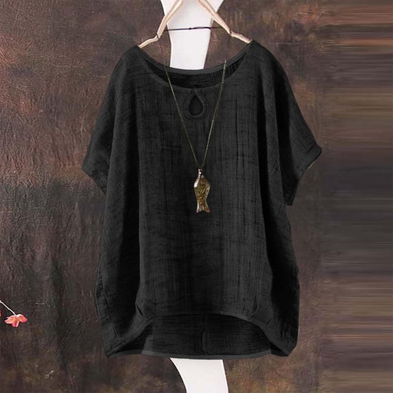 Women’s Short Sleeve Shirts Summer 2026 Trendy Tops Business Casual Blouses for Office