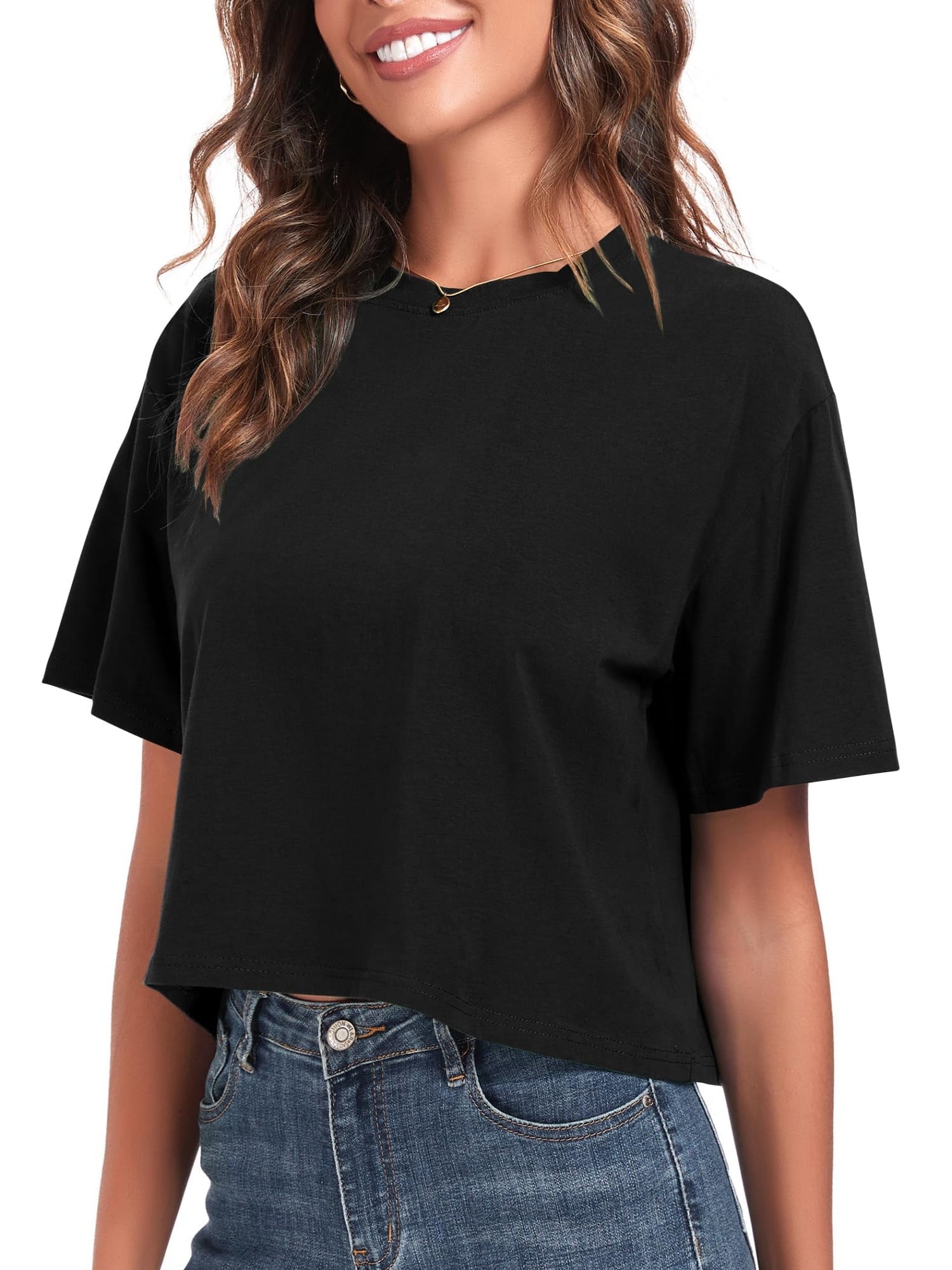 Athletic Works More Dolman Sleeve Tee - Loose Fit Active Top