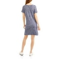 thumbnail image 1 of Women's Short Sleeve Sweater Knit T-Shirt Dress, 1 of 2