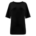 thumbnail image 1 of Women’s Short Sleeve Tops Crew Neck Summer Shirts, 1 of 5