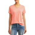 thumbnail image 1 of Women's Short Sleeve V-Neck T-Shirt, 1 of 5