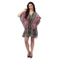thumbnail image 1 of Women’s Short Viscose Kaftan – Bohemian Print | Lightweight, Stylish, Beachwear & Loungewear Cover Up | Free Size, 1 of 8