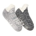 thumbnail image 1 of MUK LUKS Women's Shortie Cabin Socks, 2-Pack, S-M / L-XL, 1 of 2