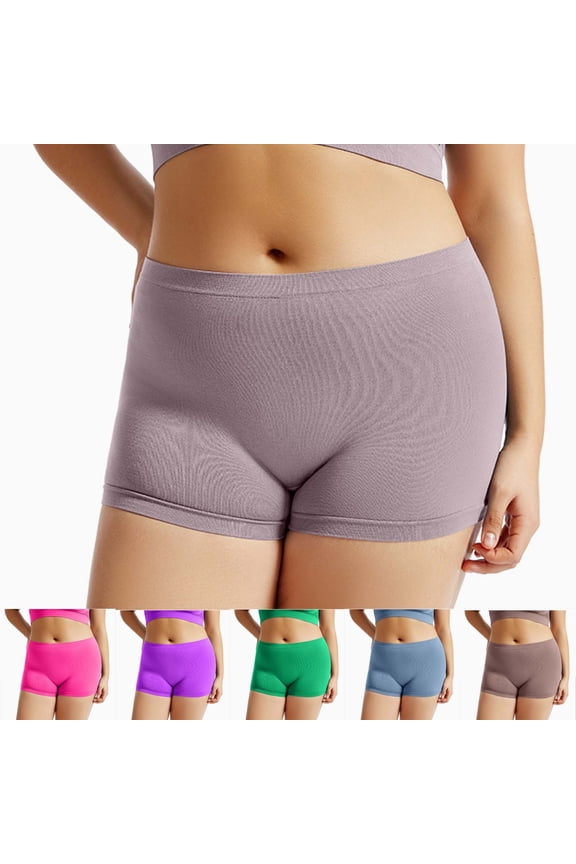 Women's Shorts, Flat Angle Four Corner Bottoms, Solid Color Casual Daily, Lounge Wear, Summer Essentials, Gift for Women | HAODEJW,Blue M