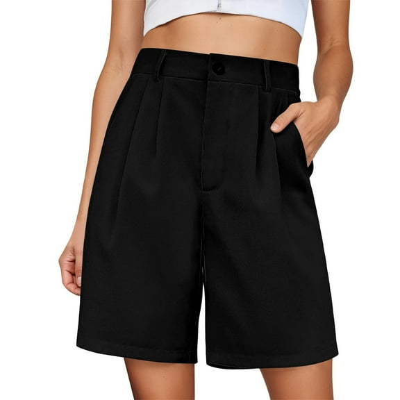 Women's Shorts High Waisted Running for Vacation Lounge Hiking Festival Comfortable Summer Five Point For Everyday Wear Perfectly Paired With Short Sleeve Tops Easy Care Machine Washable Bottoms