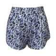 thumbnail image 1 of Women's Shorts High Waisted Stretchy Elastic Waist Digital Print Summer Flowy Shorts S-2XL, 1 of 4