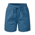 thumbnail image 1 of Women's Shorts Hiking Golf Outdoor Quick Dry Summer Water Bermuda Cargo Board Gym Blue Bottoms Sizes 2XL, 1 of 7