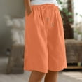 thumbnail image 1 of Women's Shorts Plus Size $5 Solid Color Shorts Casual Women's Shorts Capris, 1 of 9
