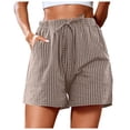 thumbnail image 1 of Women's Shorts Wide Leg Cute Soft Stretchy Bottoms Boxer Casual Summer Jean Shorts S-XL, 1 of 5