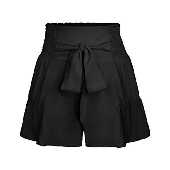 Women's Shorts Wide Leg Fashion Wide Leg Culottes Simple Exquisite Summer Casual Beach Shorts S-XL