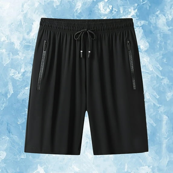 Women's Shorts Women'S Ice Quick Drying Shorts Iced Active Shorts Women,Black Women's Shorts XXXXXL