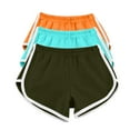 thumbnail image 1 of Women's Shorts Clearance Sales under $15, Baberdicy 3Pc Shorts for Women Casual Summer Sports Yoga Shorts Workout Athletic Running Gym Shortsnavyl, 1 of 8