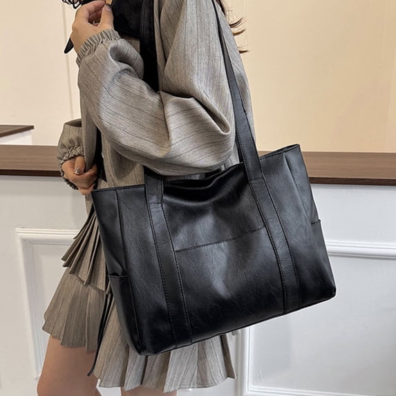 Women's Shoulder Bag, Casual Handbag with Adjustable Strap, Large Capacity Purse for Work, Travel, Daily Commute