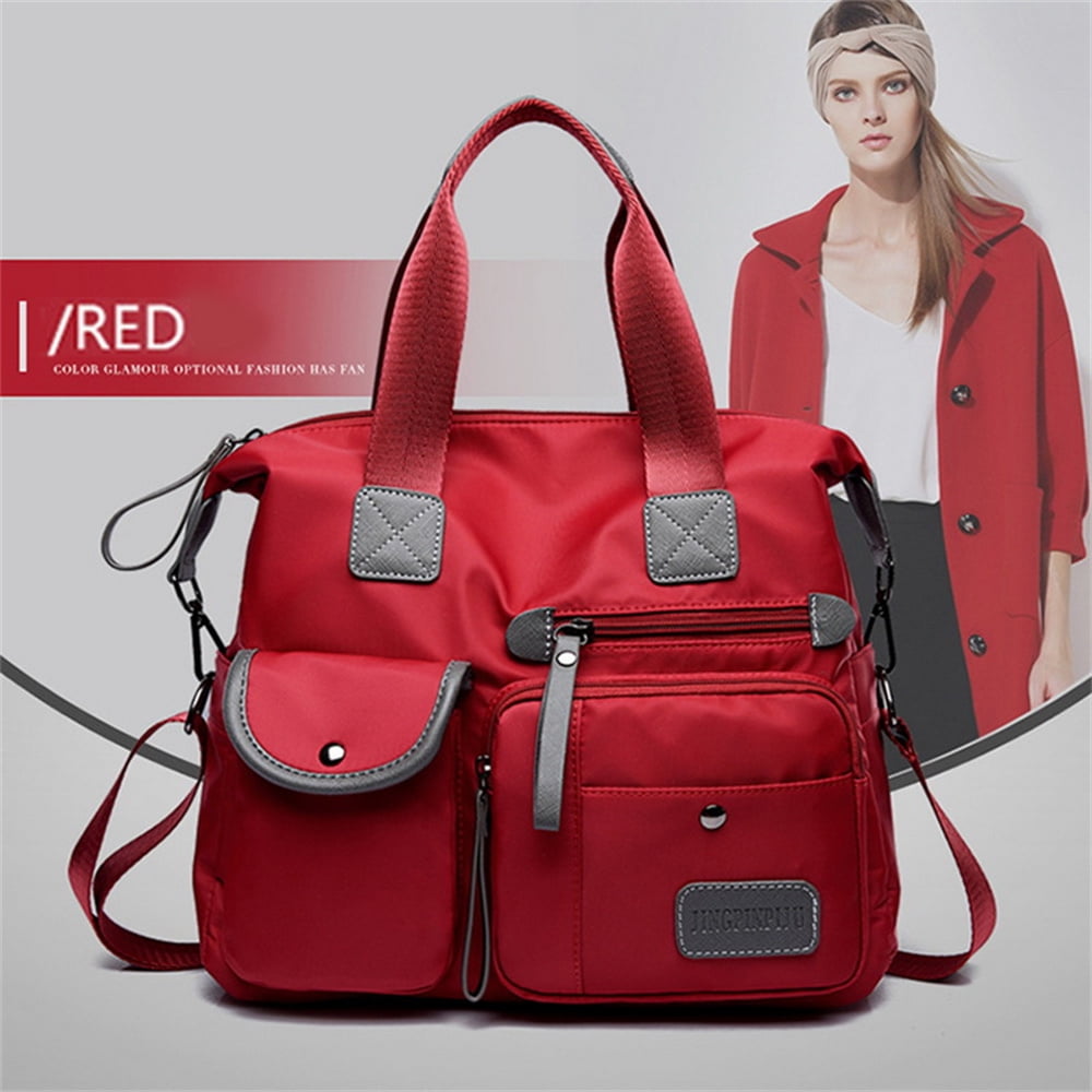 Large waterproof shop crossbody bag