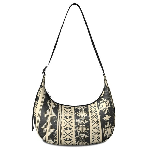 Women's Shoulder Bag for Women – Smooth Zipper & Reinforced Stitching, Large Capacity with Organization, Vintage, Bohemian, Retro Style, Natural Style Lightweight Bag