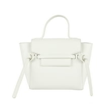 Women's Shoulder bag Ladies Crossbody Bag Designer Catfish Bag Cross-Grain Leather Handbag, White