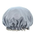 thumbnail image 1 of Women's Shower Cap with Ultrafine Fiber Bathing Accessory for Hair During Washing, 1 of 8